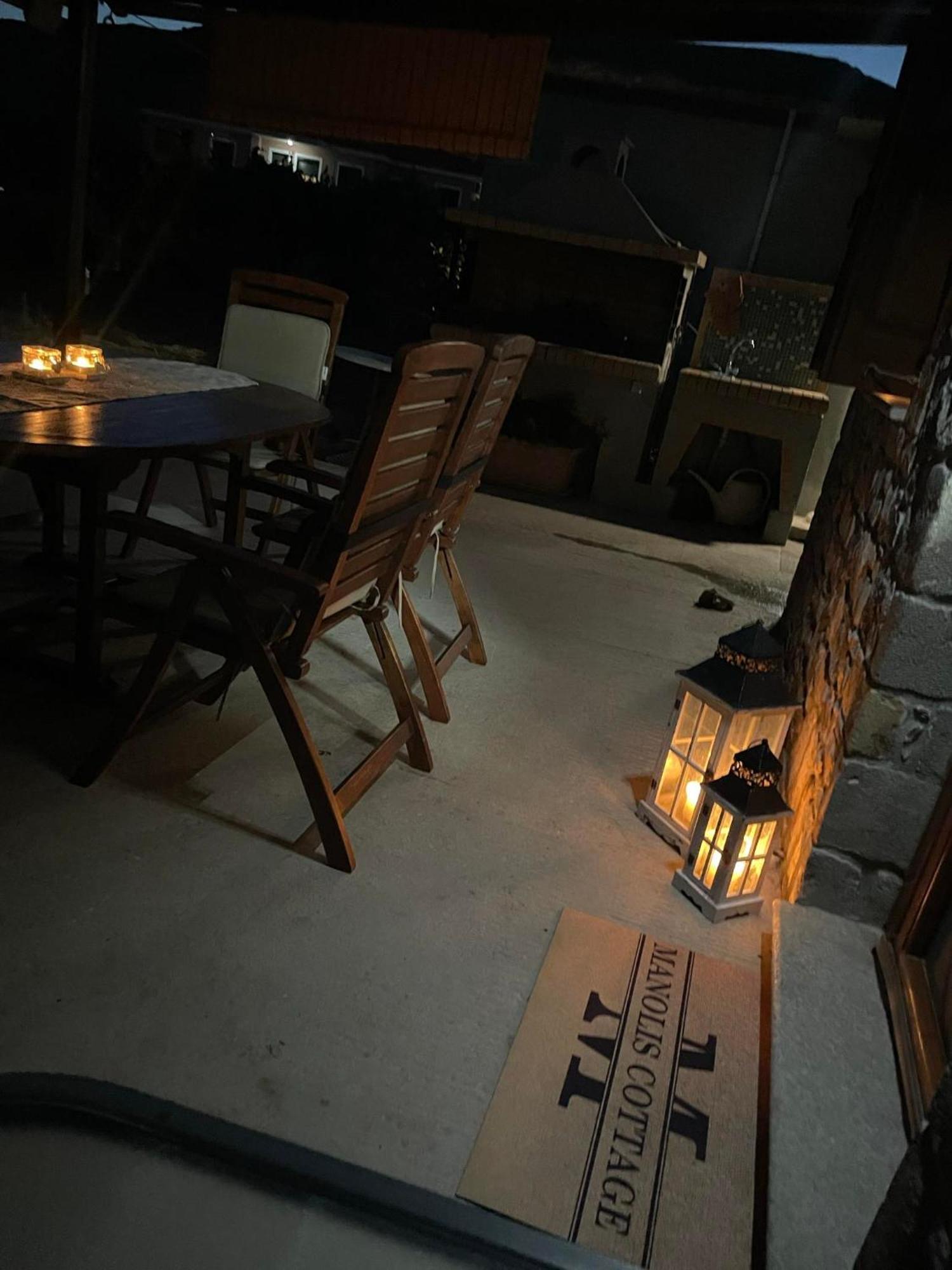 Manolis Cottage Thanos Buitenkant foto